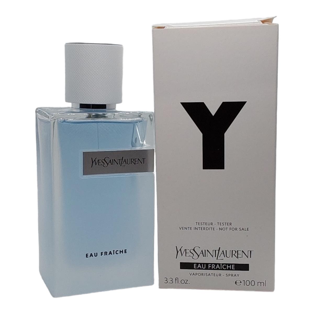 Yves Saint Laurent Ysl Y Eau Fraiche For Men 3.3 oz 100 ml Cologne Spray