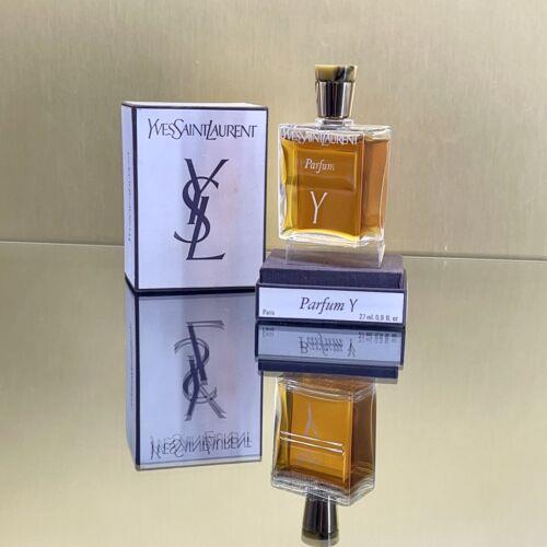 Yves Saint Laurent Parfum Y Women 0.9oz-27ml Splash Rare Vintage BJ50