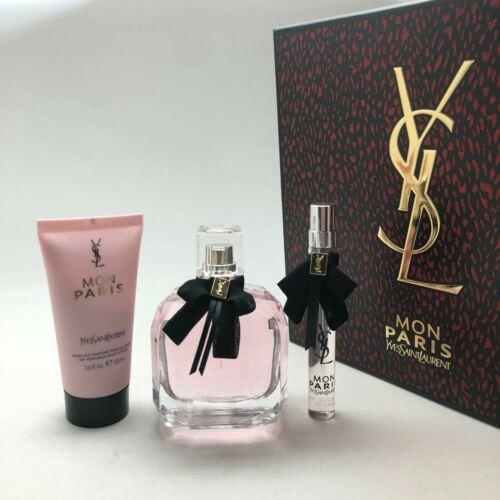 Yves Saint Laurent Ysl Mon Paris Women s Gift Set Eau de Parfum 3-pc