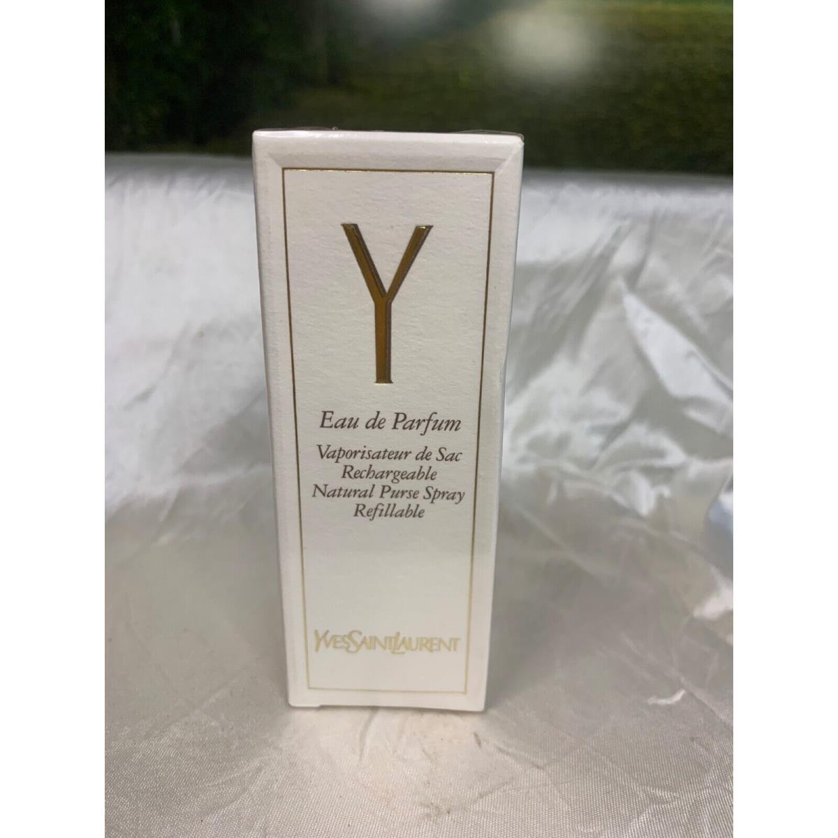 Yves Saint Laurent Y 15ml Edp Natural Purse Spray Refillable W/box