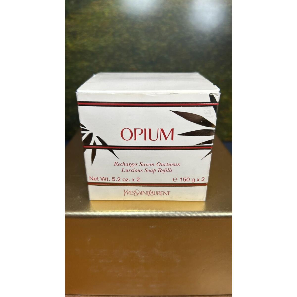 Yves Saint Laurent Opium Soap Refills 150G X2