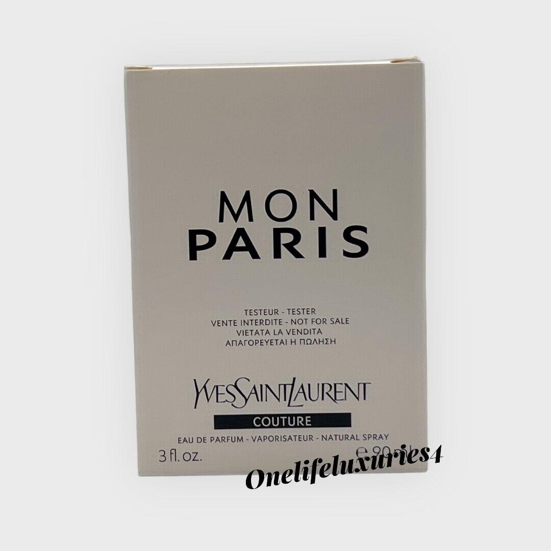 Ysl Mon Paris Couture Yves Saint Laurent Eau de Parfum Spray 3oz 90ml Women