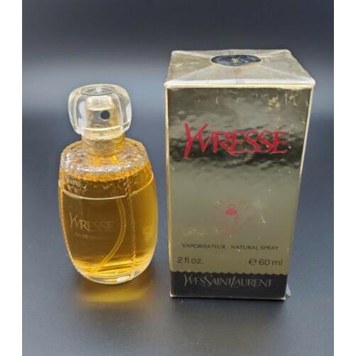 Ysl Yves Saint Laurent Yvresse Edt Spray 2oz/60mL Nouveau Flacon Never Sprayed