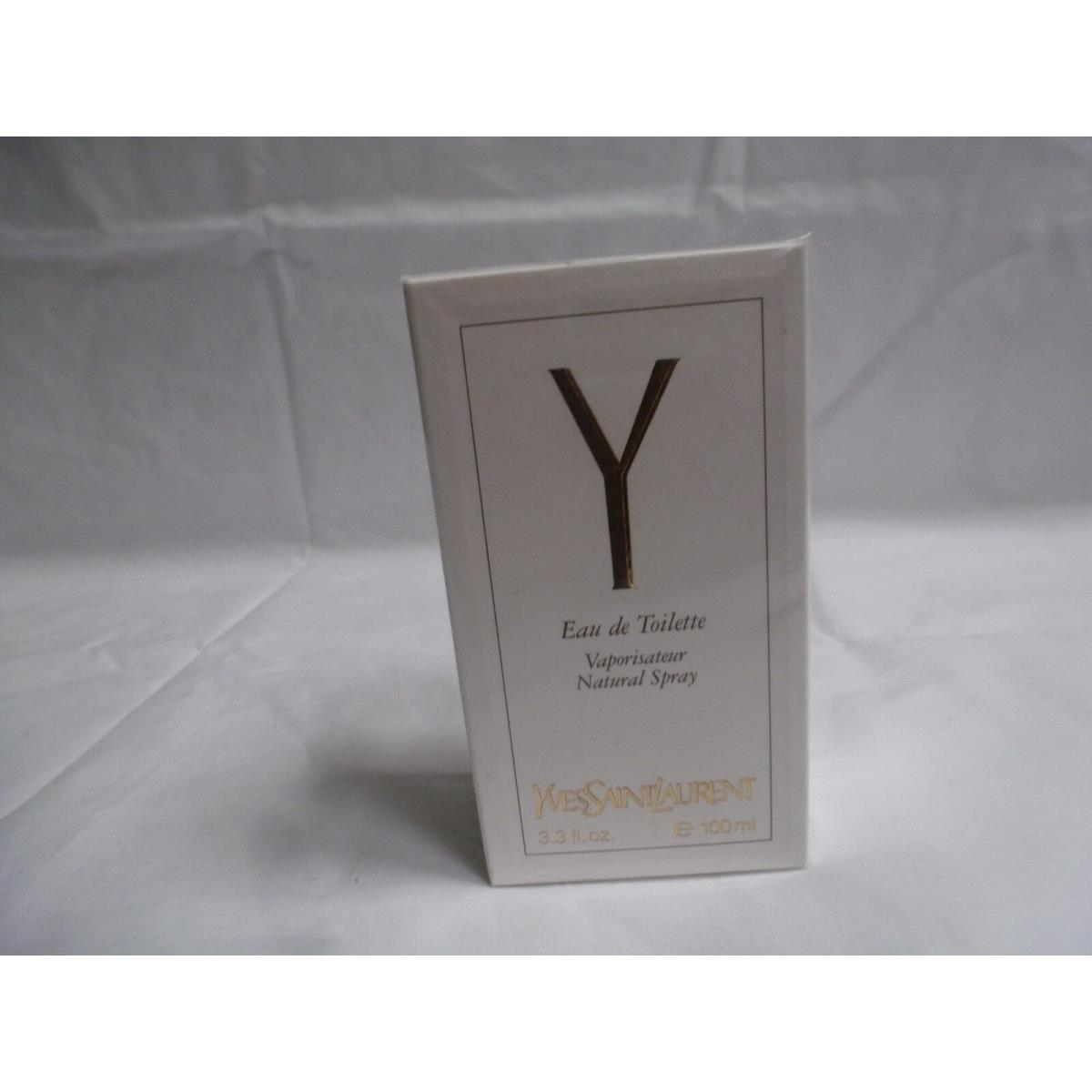 Yves Saint Laurent Y BY Ysl 100 ml Edt Spray Vintage