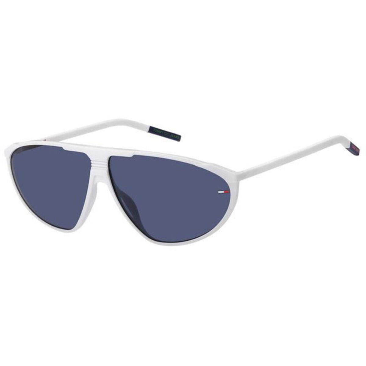 Tommy Hilfiger Unisex Sunglasses White Frame Blue Gradient Lens TJ 0027/S 0VK6