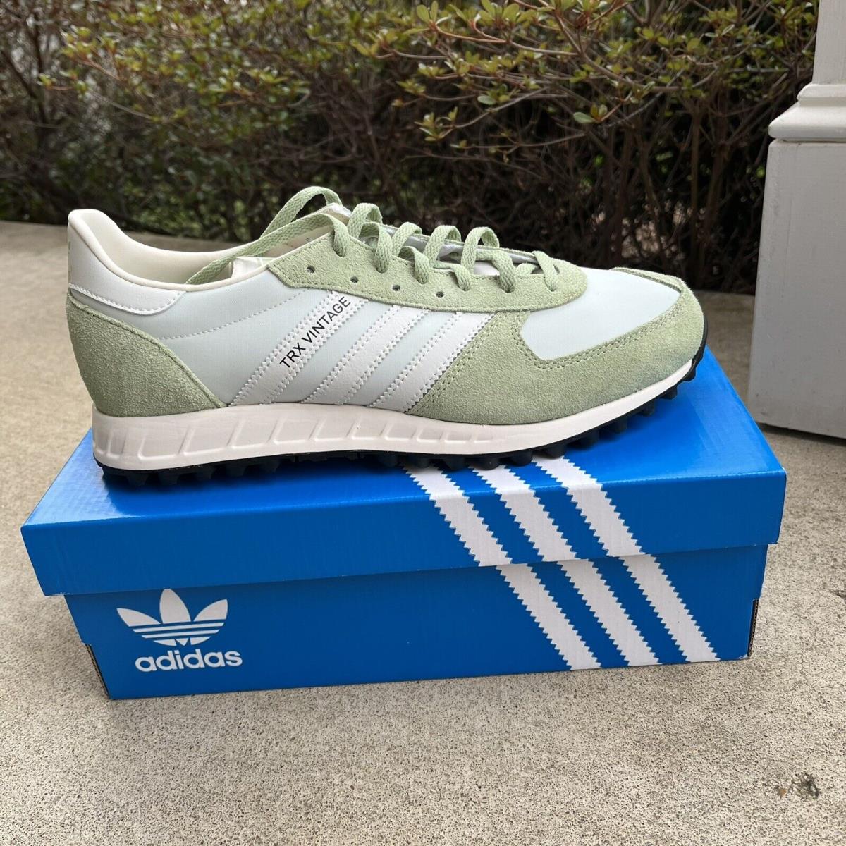 Adidas Trx Vintage Low Green White Sz 9 GX4581 W/box - Green