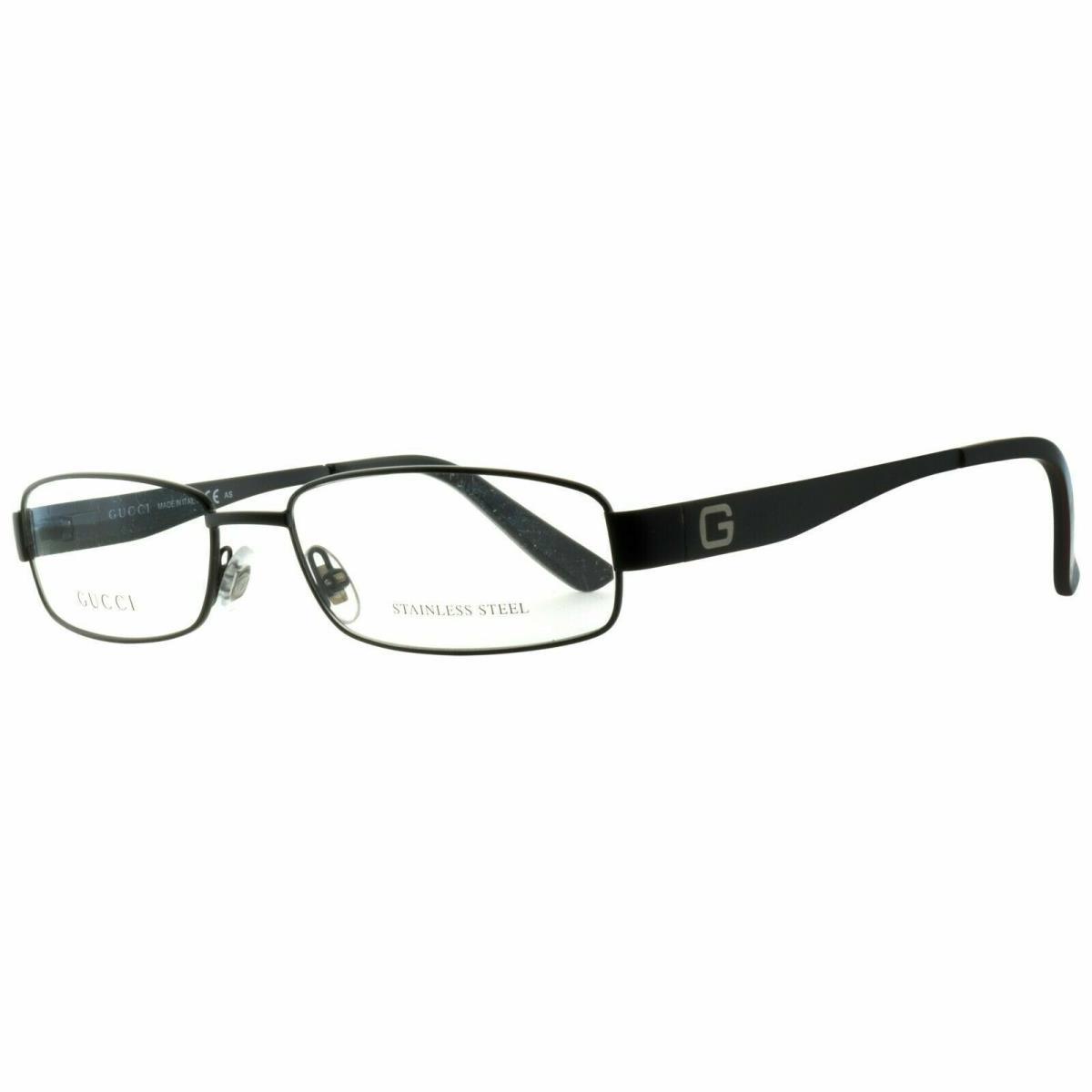 Gucci GG 1939 Mer Matte Black Square Optical Frames Eyeglasses