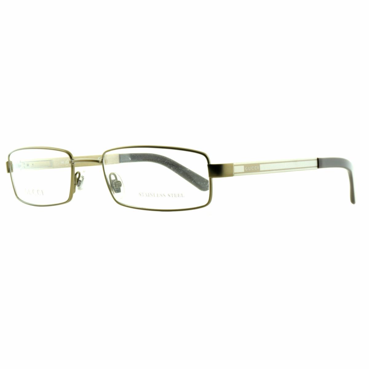 Gucci GG 1917 J7D Bronze / Black Rectangular Optical Frames Eyeglasses