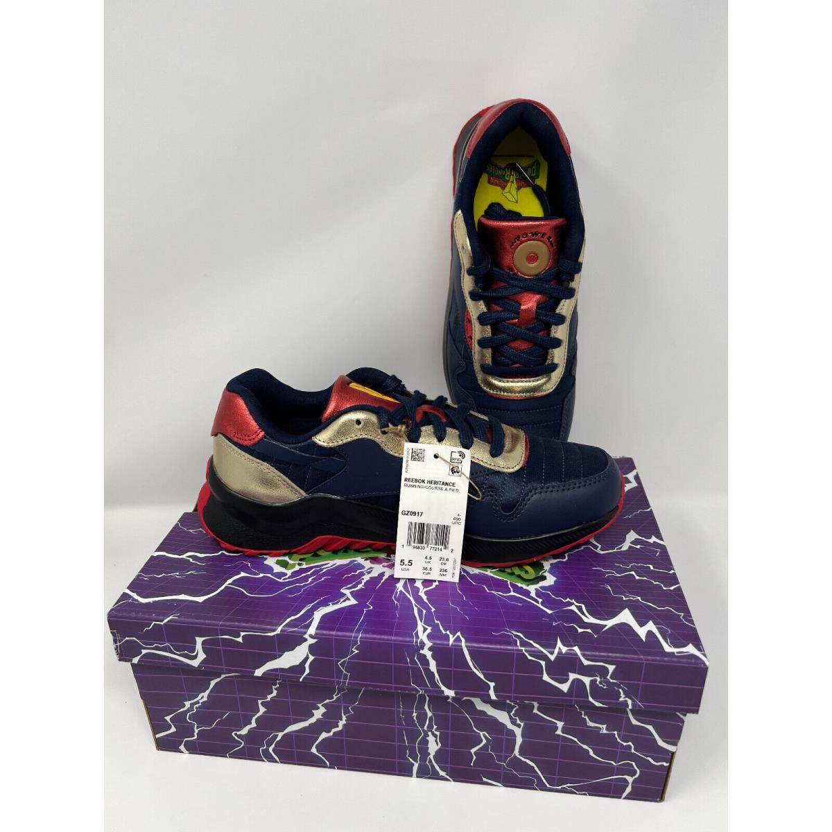 Reebok Men`s Heritance Power Rangers Running Shoes US 5.5