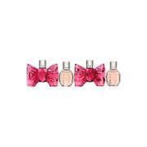 Viktor Rolf 4pc Mini Set 2 x 7ml Flowerbomb / 2 x 7ml Bonbon