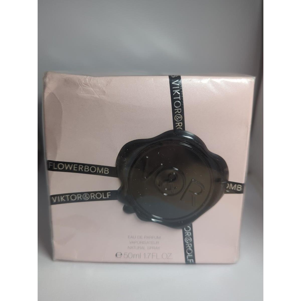 Flowerbomb Viktor Rolf 1.7 oz / 50 ml Eau De Parfum Spray Imperfect Box