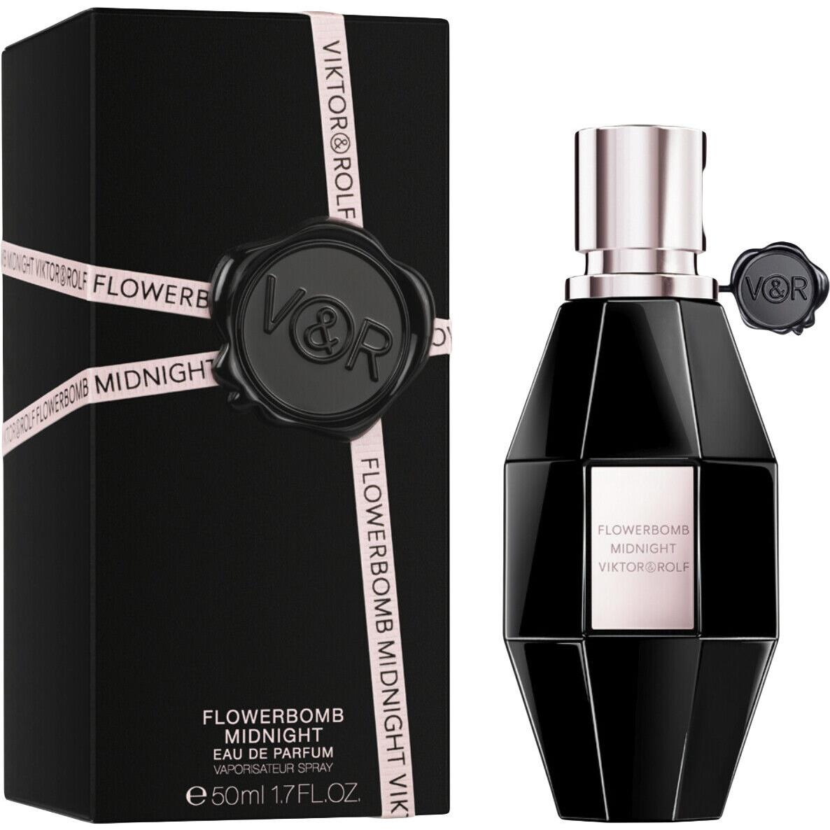 Flowerbomb Midnight by Viktor Rolf 1.7 Oz. 50ml Eau de Parfum For Women
