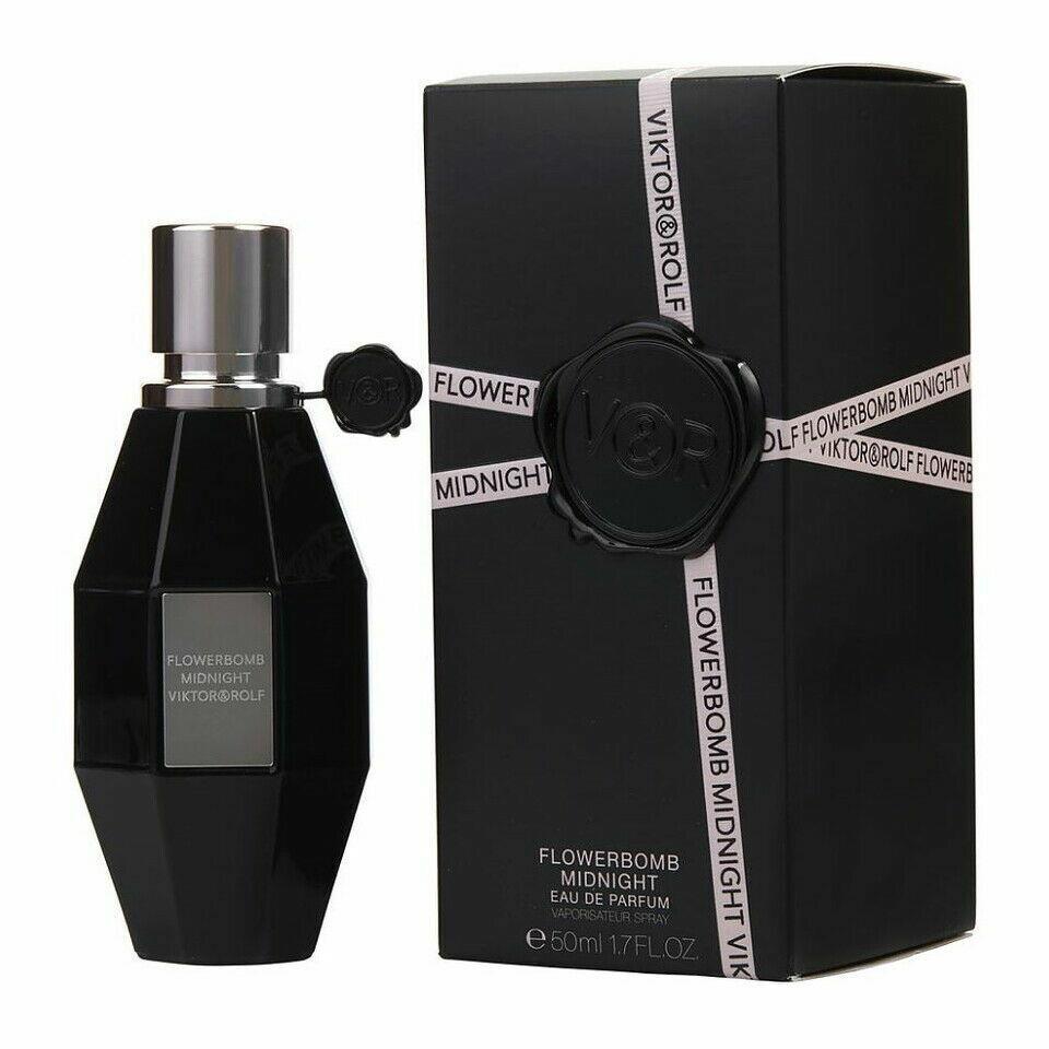 Viktor Rolf Flowerbomb Midnight 1.7 oz / 50 ml Eau De Parfum Spray For Women