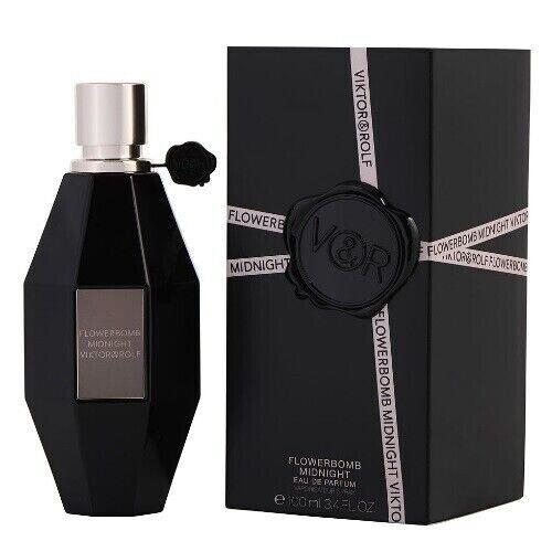 Flowerbomb Midnight by Viktor Rolf 3.4 oz Edp For Women Box