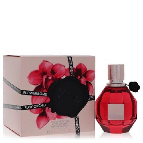 Flowerbomb Ruby Orchid by Viktor Rolf Eau De Parfum Spray 1.7 oz For Women