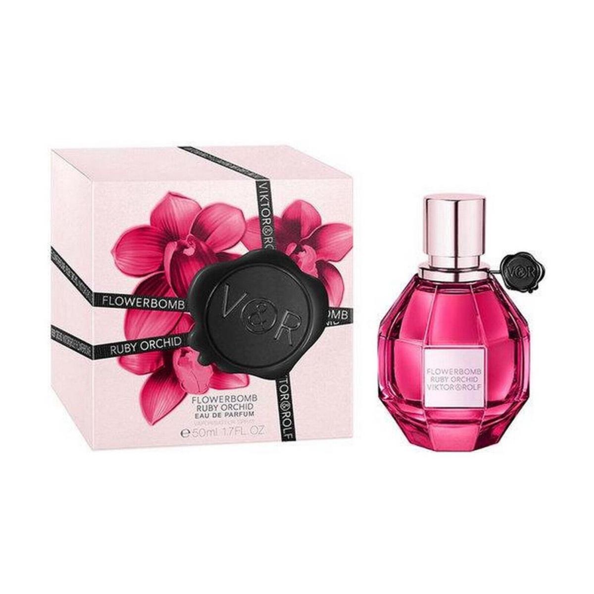 Flowerbomb Ruby Orchid by Viktor Rolf 1.7 Fl oz Edp Spray For Women