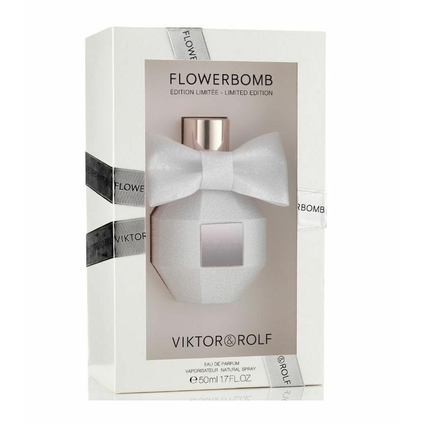 Viktor Rolf Flowerbomb 1.7 oz Eau de Parfum Limited Edition White Edition