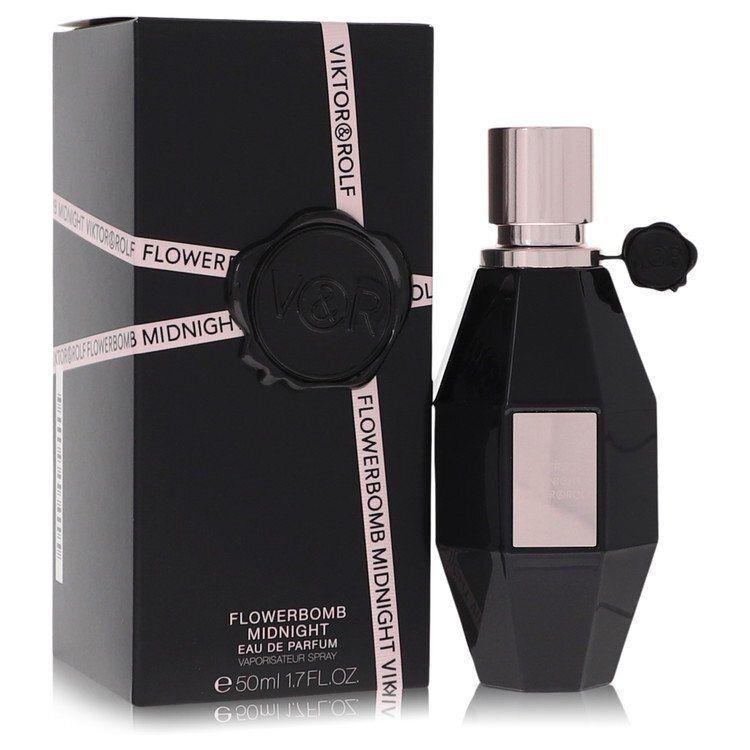 Flowerbomb Midnight By Viktor Rolf Eau De Parfum Spray 1.7 Oz