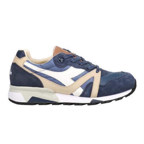 Diadora N9000 H Ita Lace Up Mens Blue Sneakers Casual Shoes 172782-60033 - Blue