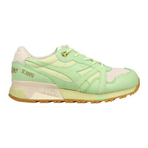 Diadora N9000 Ice Cream X Feature Lace Up Mens Green Pink Sneakers Casual Shoe