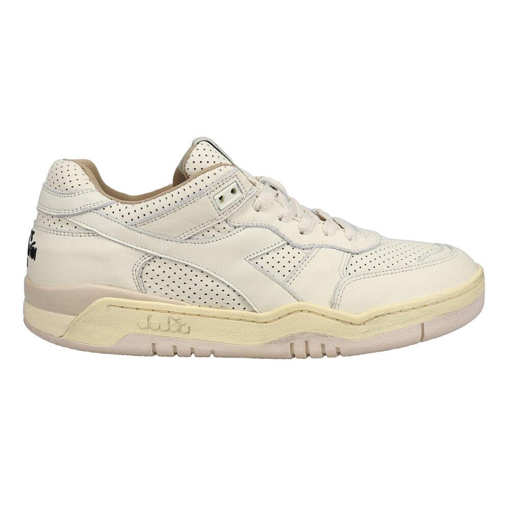 Diadora B.560 Apulia Italia Lace Up B.560 Apulia Italia Lace Up Mens Off White Sneakers Casual Shoes 1