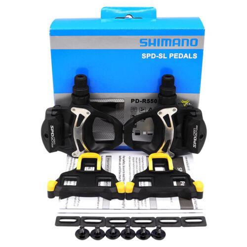 Shimano PD-R8000/R7000 Road Bicycle Pedal Clipless Spd-sl Carbon with SH11 Cleat Tiagra R550