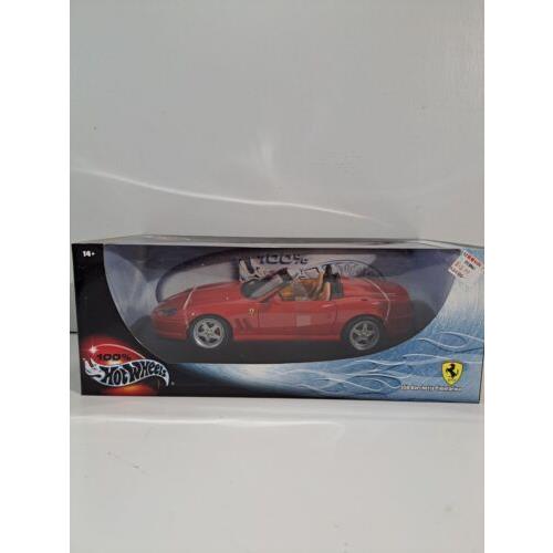 Hot Wheels 29441 1:18 Die Cast Car Ferrari 550 Barchetta Pininfarina