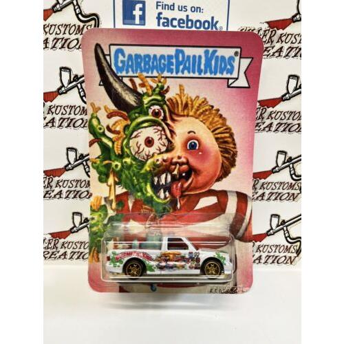 Custom Hot Wheels Garbage Pail Kids Super Real Riders - 1991 Gmc Syclone Truck