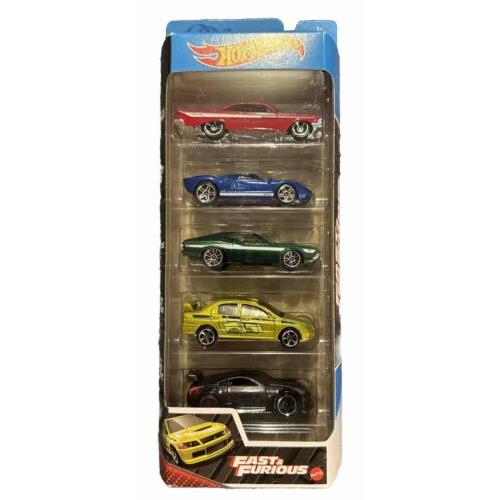 Fast Furious Hot Wheels 2020 Five Pack Old Stock