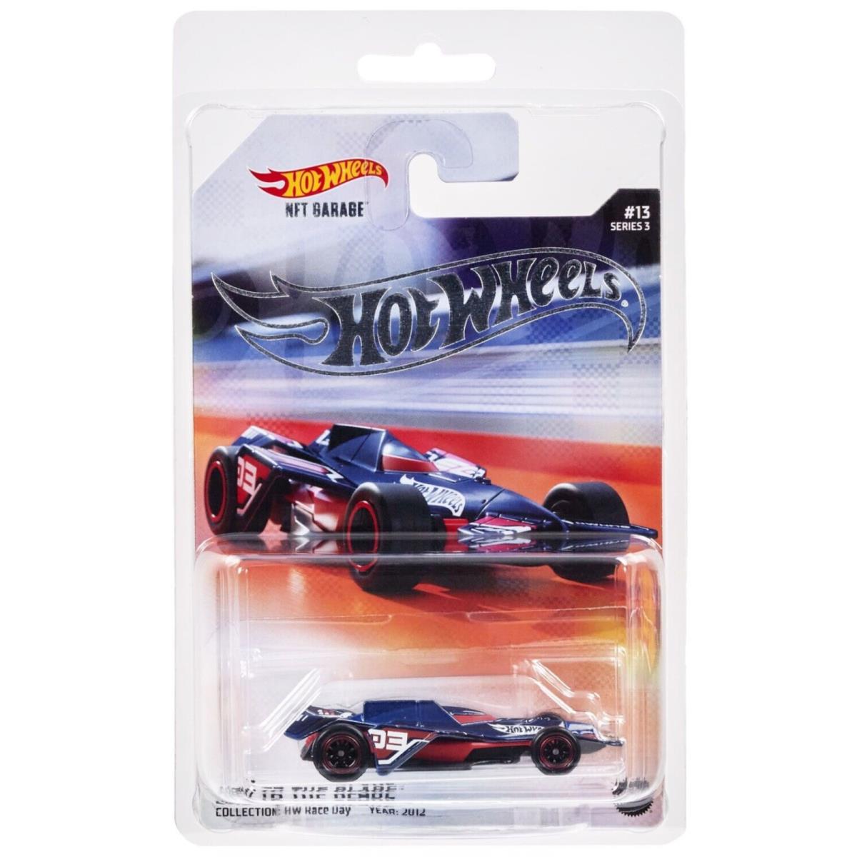 Hot Wheels Bad To The Blade Nftgarage Series 3 Only 1682 Exist. Rarer Than Sth