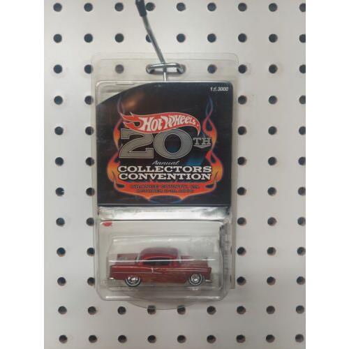 Hot Wheels 2006 20th Annual Collectors Convention 55 Chevy Bel Air 1 of 3000 Rlc