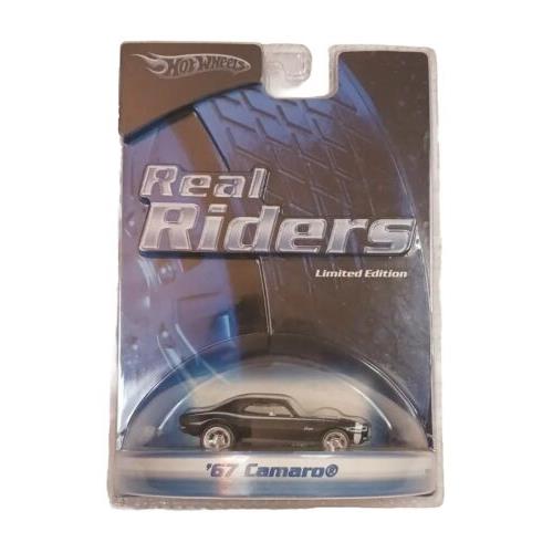 2005 Hot Wheels `67 Camero Diecast Real Riders Red Line Limited Edition