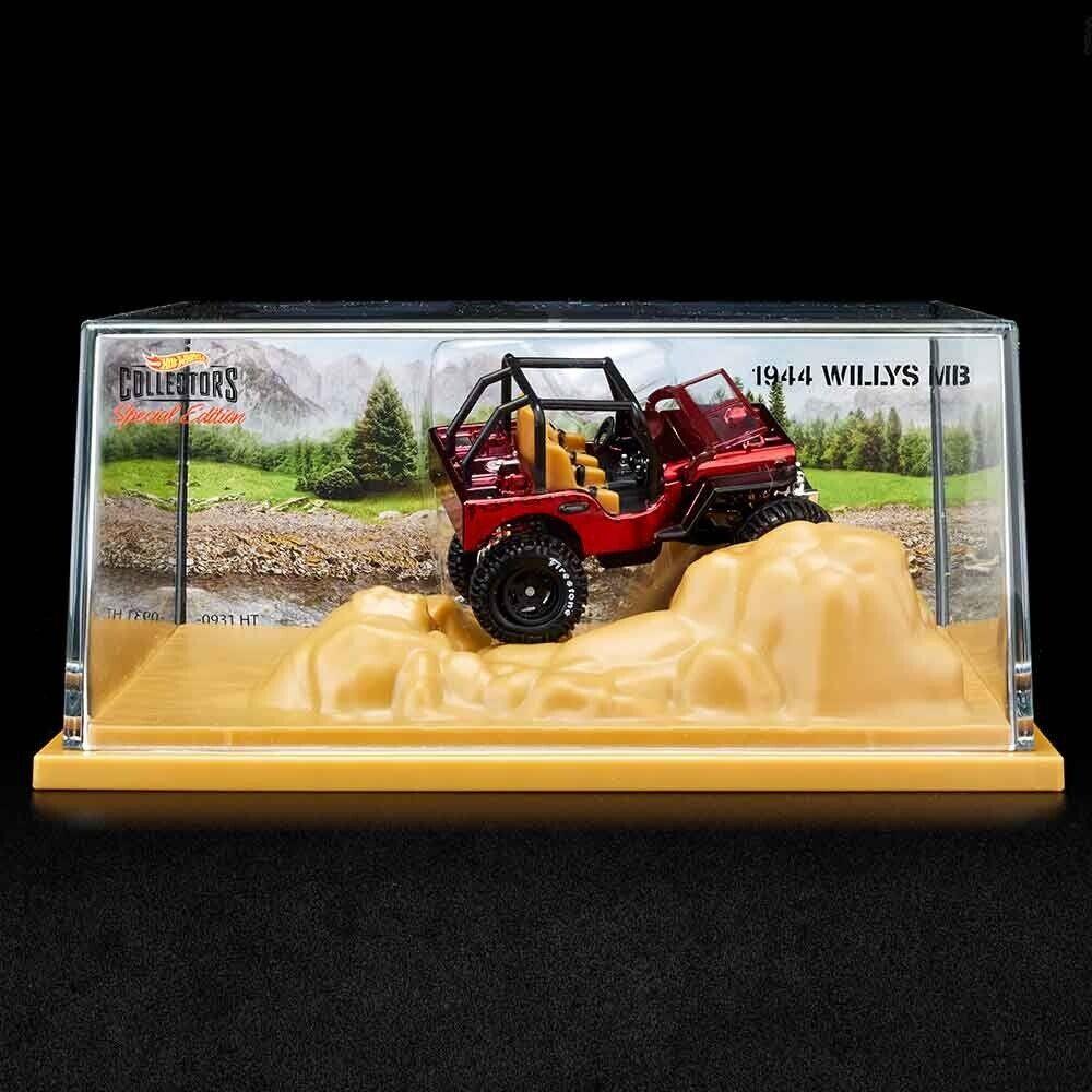 Hot Wheels Collectors Rlc Exclusive Red 1944 Willys MB