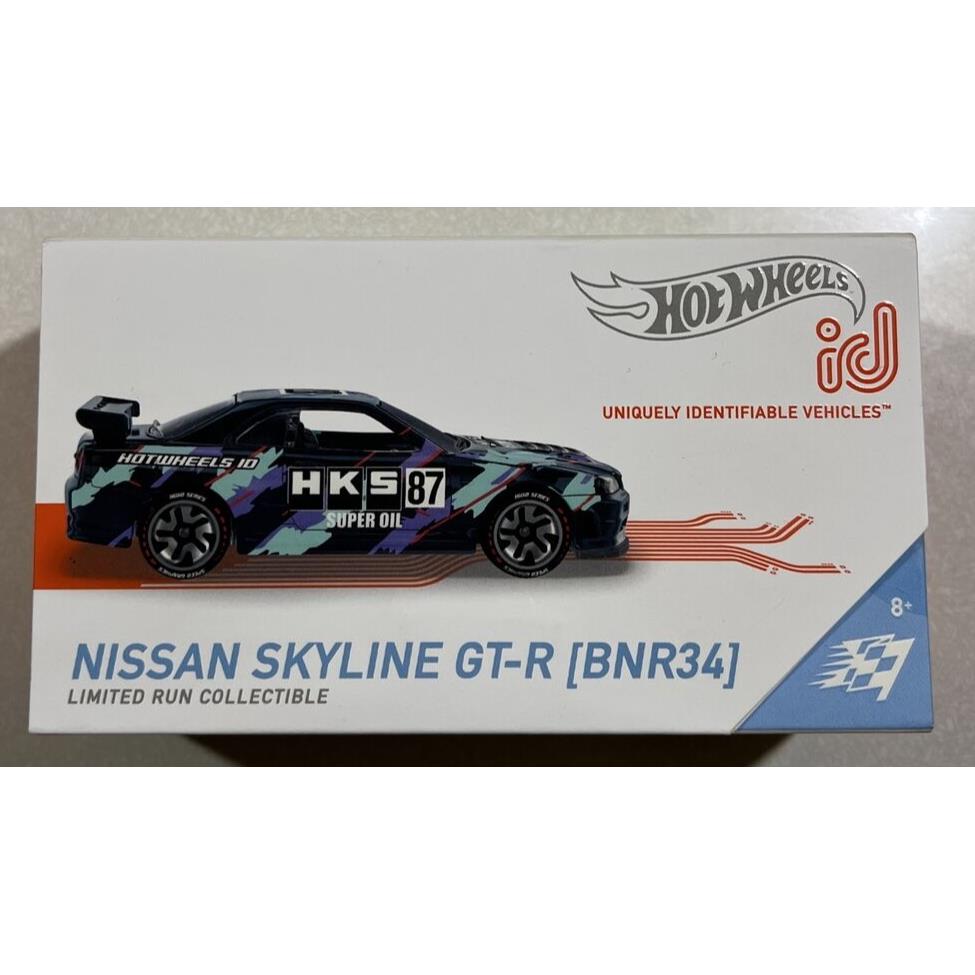 Hot Wheels ID Nissan Skyline Gt-r R34 Hks BNR34 Vhtf