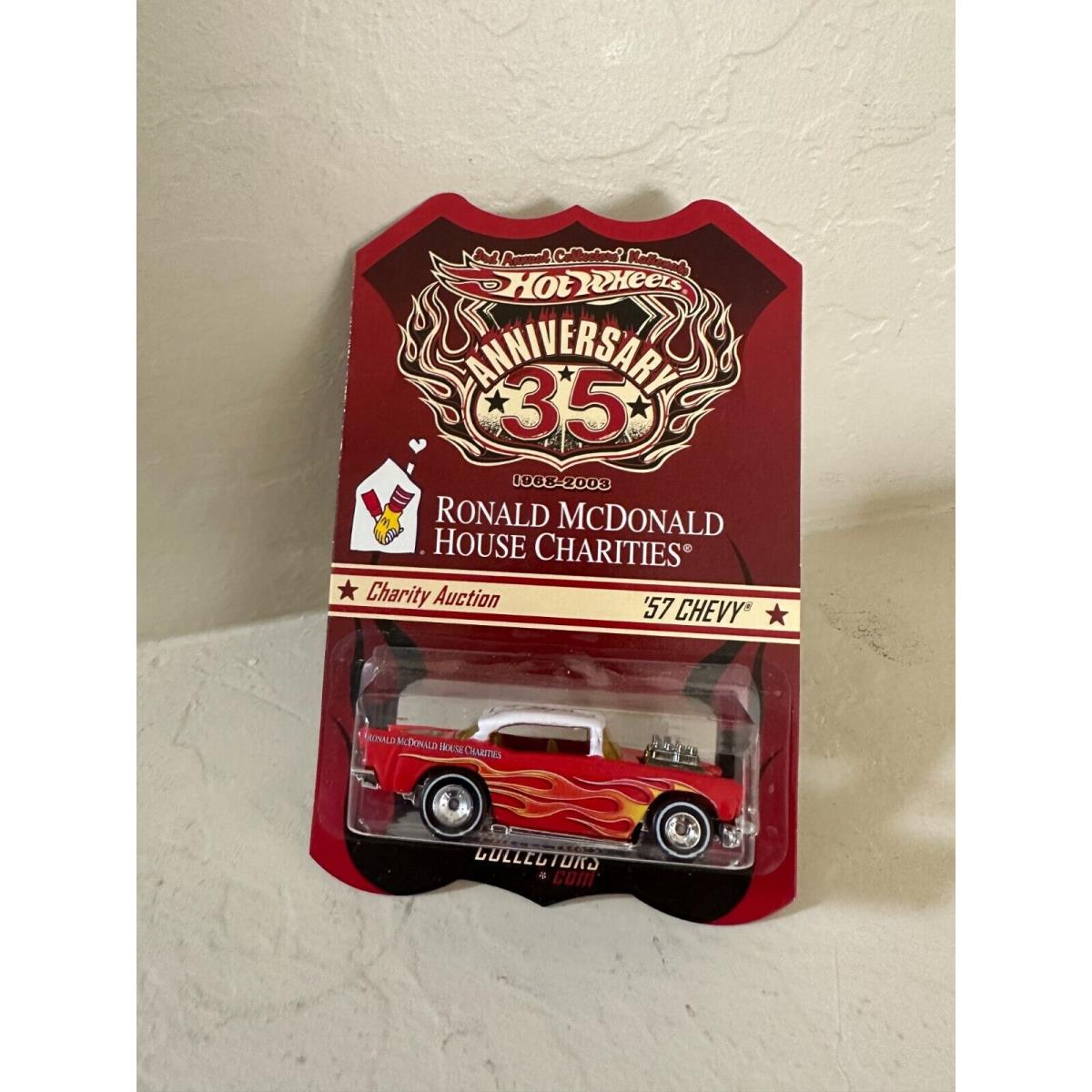 Hot Wheels 3rd Annual Collector`s Nationals Ronald Mcdonald Charity Auction K44