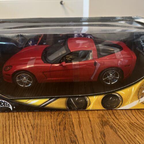 Hot Wheels 1/18 Red 2003 Chevy Corvette C6 Convertible