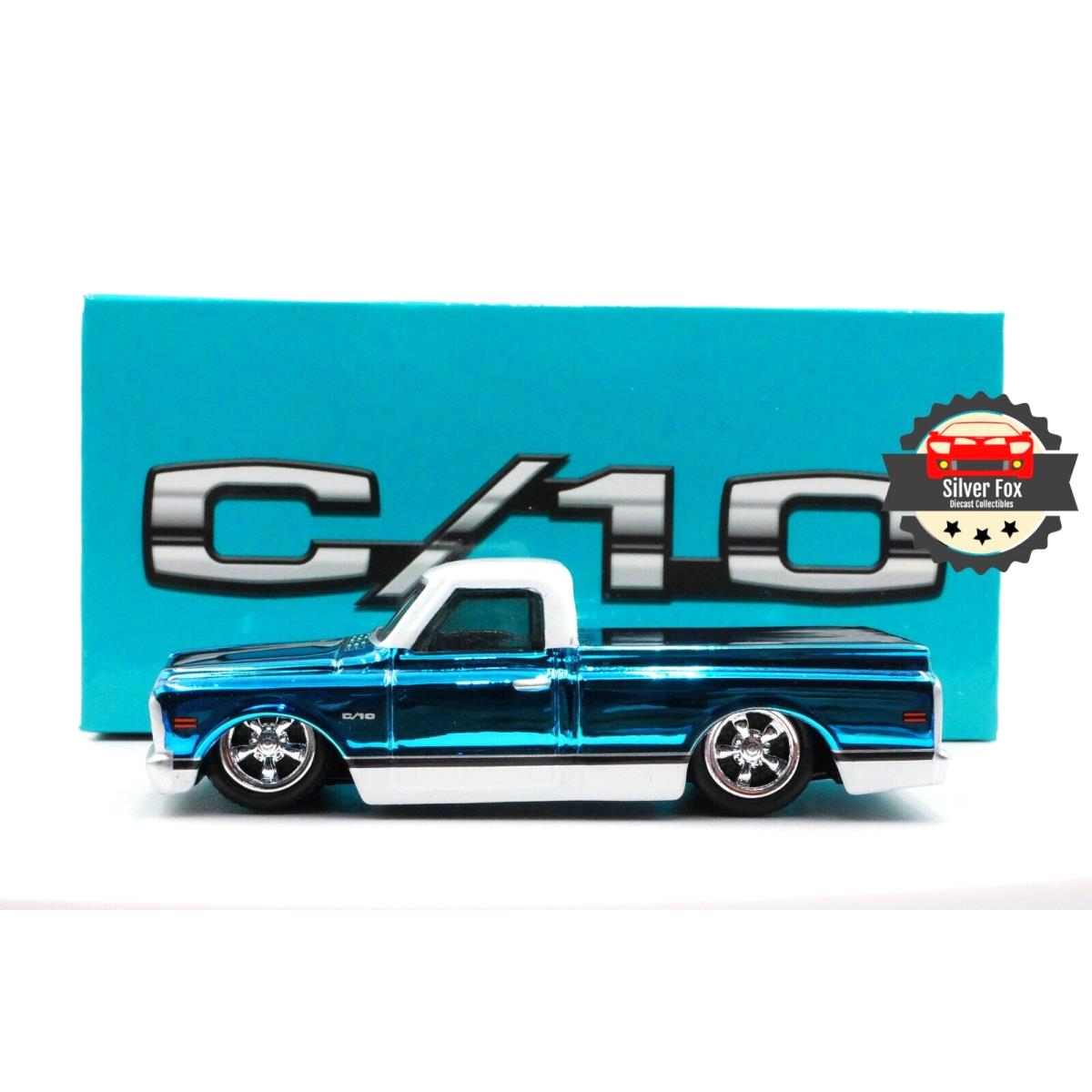 Hot Wheels Rlc 1969 Chevy C10 Blue. Excellent Number 6590/15000