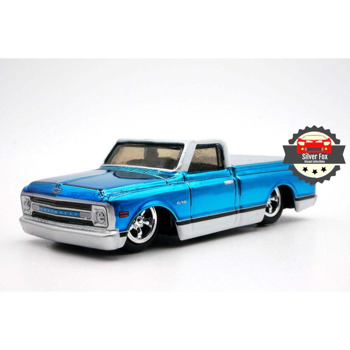 Hot Wheels Rlc 1969 Chevy C10 Blue. Excellent Number 6590/15000