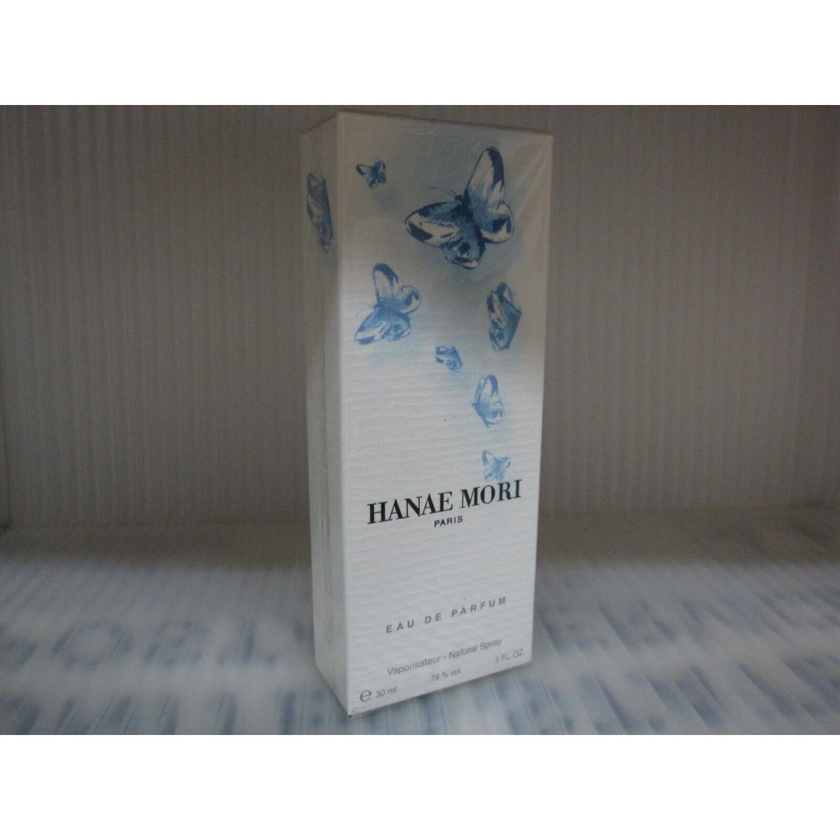 Hanae Mori Blue Butterfly 1.0 FL oz / 30 ML Eau De Parfum Spray Box