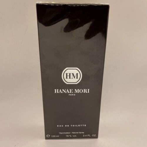 HM Hanae Mori 3.4Oz/100ml Edt Eau De Toilette Spray For Men Rare
