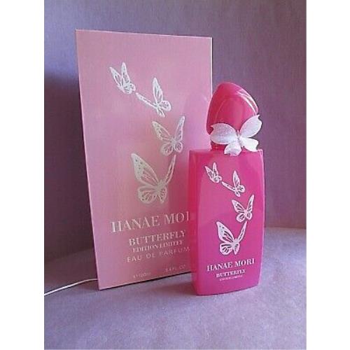 Hanae Mori Butterfly Limited Edition Eau de Parfum 3.4 oz 100ml 2016 Vintage