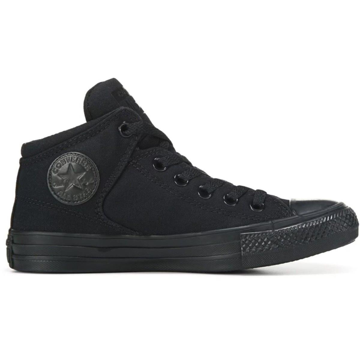 Converse Chuck Taylor All Star High Street Mid Men`s Shoes US Sizes 7-14 Black / Black