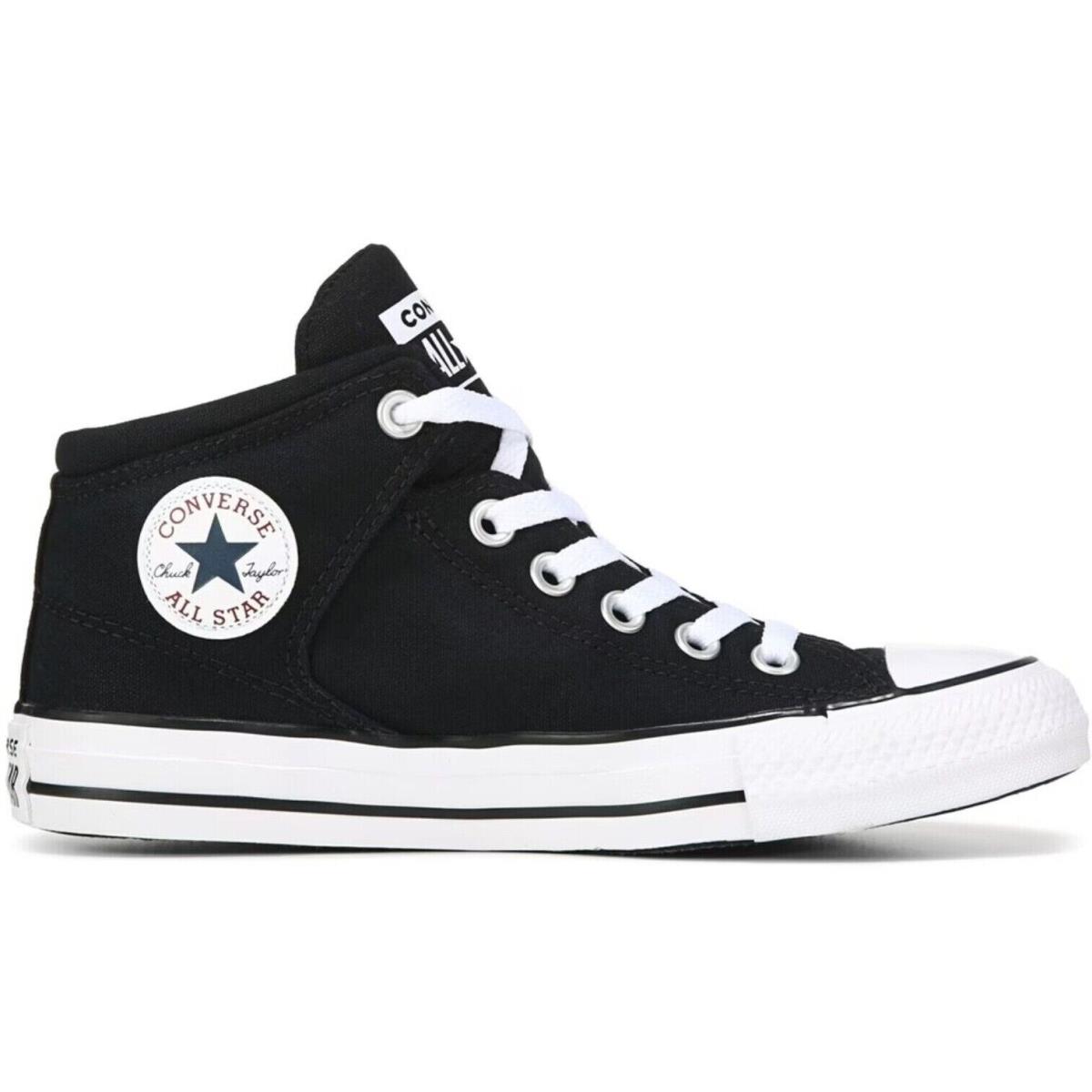 Converse Chuck Taylor All Star High Street Mid Men`s Shoes US Sizes 7-14 Black / White