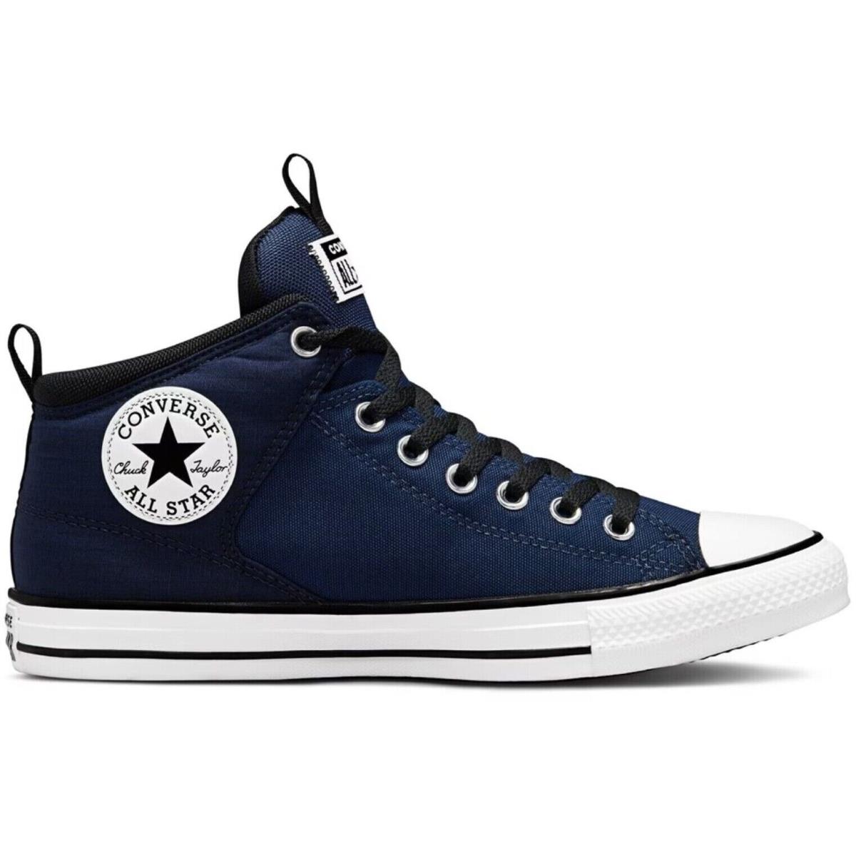 Converse Chuck Taylor All Star High Street Mid Men`s Shoes US Sizes 7-14 Obsidian / Midnight Navy