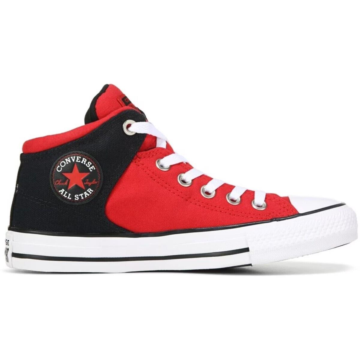 Converse Chuck Taylor All Star High Street Mid Men`s Shoes US Sizes 7-14 Red / Black / White