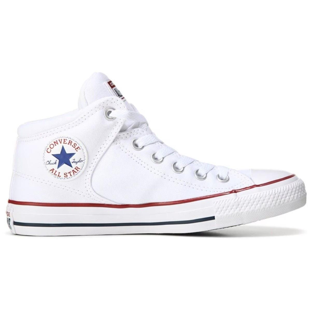 Converse Chuck Taylor All Star High Street Mid Men`s Shoes US Sizes 7-14 White / Black