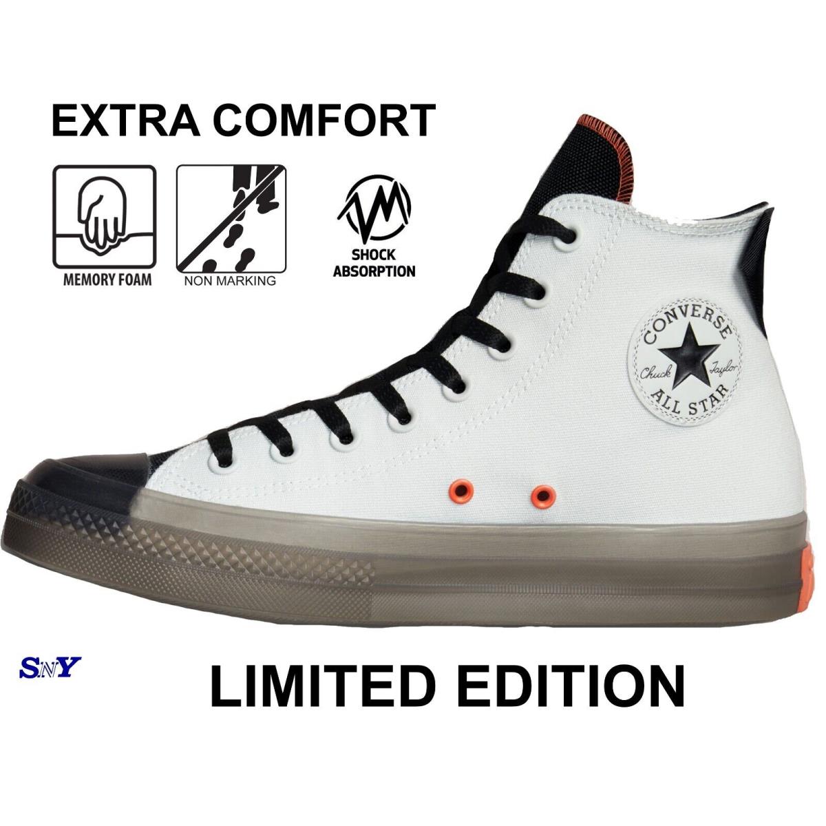 Converse Chuck Taylor All Star Hi CX Stretch Canvas Men`s Athletic Shoes 7.5M