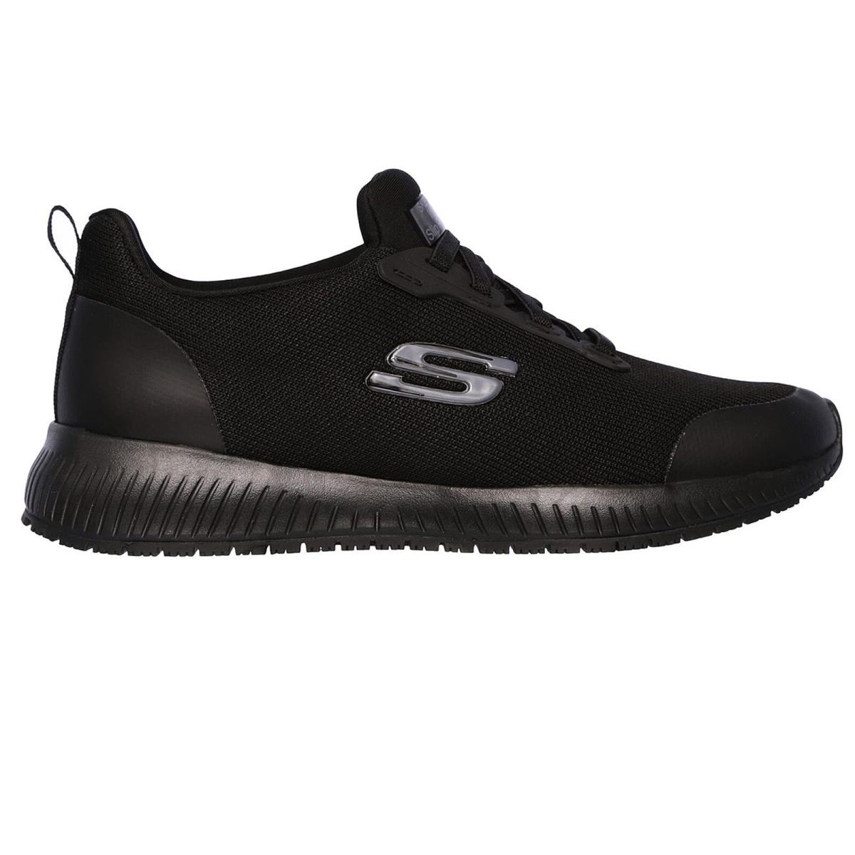 Skechers Women`s 77222 Squad SR Slip On Slip Resistant Work Shoes