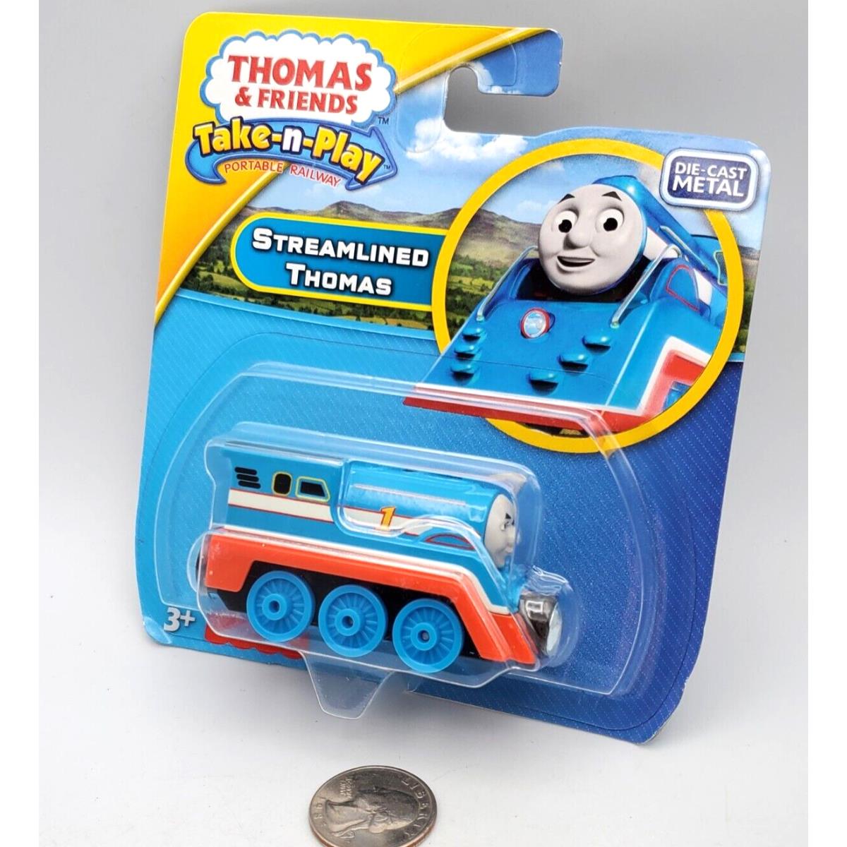 Thomas Friends Railway Train Take N Play Along - Streamlined Engine
