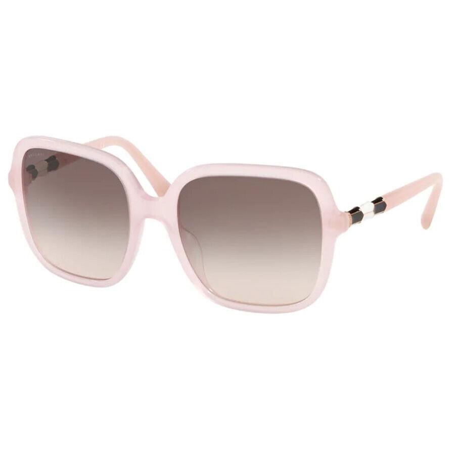 Women`s Bvlgari BV8228BF 54793B Opal Pink Sunglasses 57-19-140